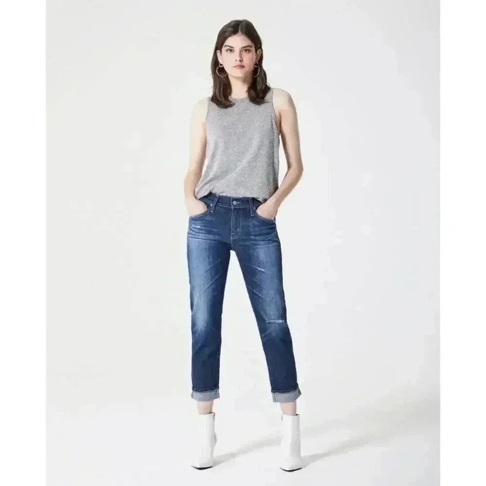 AG-ED Denim Ex-Boyfriend Slim‎ Jeans Size 29